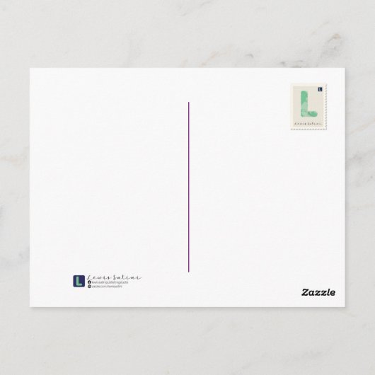 einander ermutigen (1 Thessaloniker 5:11) Postkarte (Rückseite)