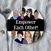 einander stärken | Buttone am Frauentag Button (Beispiel)