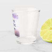 Einatmen, Ausatmen, Weiter, Motivierend Schnapsglas (Rechts)