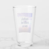 Einatmen, Ausatmen, Weitermachen, Motivierend Glas (Rückseite)