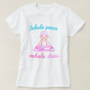 Einatmen der Exhale   Yoga Graphic T-Shirt