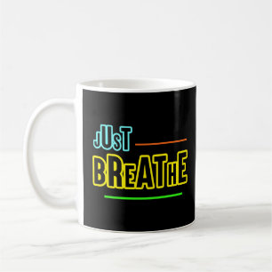 Einatmen - Entspannung und gediegenes Design Kaffeetasse