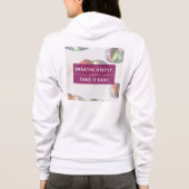 Einatmen Hoodie (Rückseite)