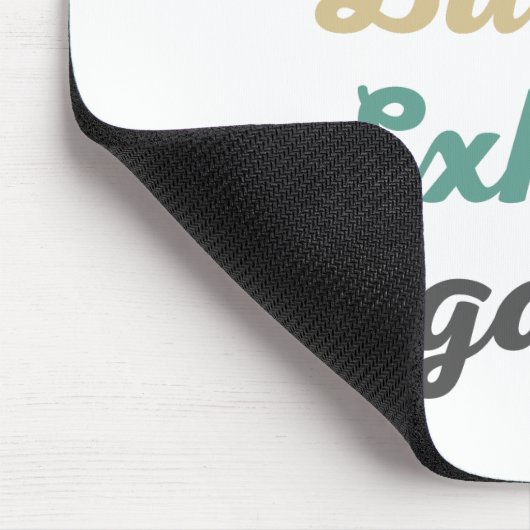 Einatmen von Burger Exhale Negativity Mouse Pad Mousepad (Ecke)