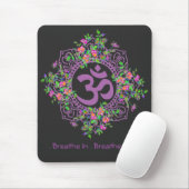 Einatmen, Zen, spirituell Mousepad (Mit Mouse)