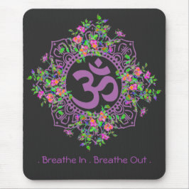 Einatmen, Zen, spirituell Mousepad
