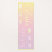 Einatmige Exhale Yogamatte (Vorderseite)