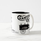 Einbalsamierende flüssige Kaffee-Tasse Zweifarbige Tasse (VorderseiteRechts)