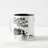 Einbalsamierende flüssige Kaffee-Tasse Zweifarbige Tasse (Vorderseite Links)