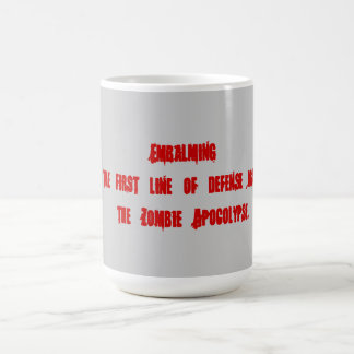 Einbalsamierung als Durchschnitte, Zombies zu Kaffeetasse