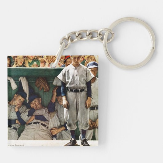 Einbaum Schlüsselanhänger (Rückseite)