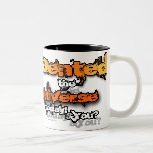 Einbeulen-Universum-mutige Tasse (Rechts)