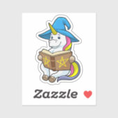 Einbinden als Assistent mit Buch & Hut Aufkleber (Blatt)