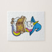 Einbinden als Assistent mit Buch & Hut Puzzle (Horizontal)