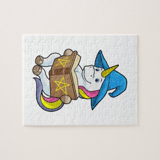 Einbinden als Assistent mit Buch & Hut Puzzle (Horizontal)