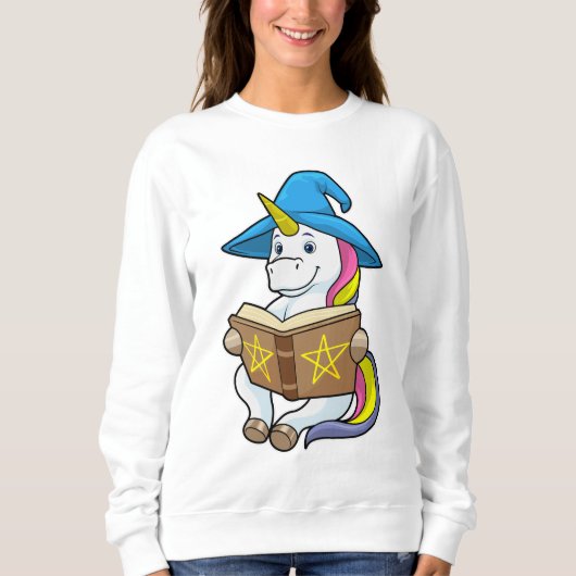 Einbinden als Assistent mit Buch & Hut Sweatshirt (Vorderseite)