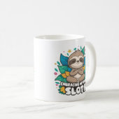 Einbinden meiner inneren Sloth Meditation Kaffeetasse (VorderseiteRechts)