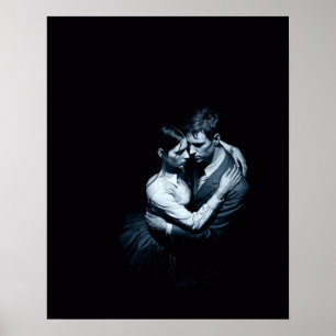 Einbinden von Couple Poster Dark Gothic Print