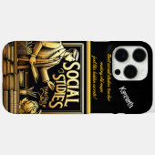 Einbindung des Lehrers in Sozialwissenschaften Case-Mate iPhone Hülle (Rückseite (Horizontal))