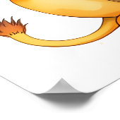 Einbindung von Klassenregeln in freundliche Tiere Poster (Ecke)