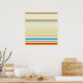 Einblenden - Abstraktes Bild #042 Poster (Küche)