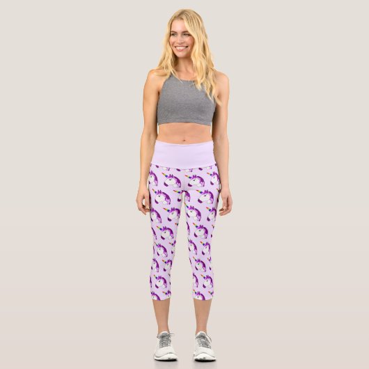 Einblenden von Design Sie wählen Hintergrundfarbe Capri Leggings (Vorderseite)