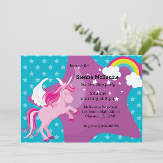 Einblenden * Wählen Sie Ihre Hintergrundfarbe aus. Einladung (Stehend Vorderseite)