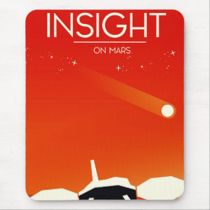 Einblick Mars Lander Raum Kunst Mousepad