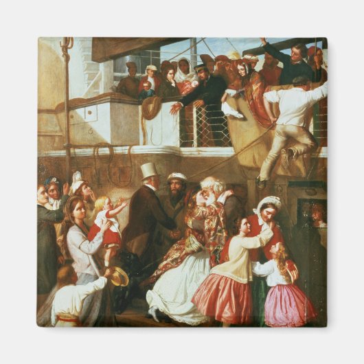 Einbootungsszene Magnet (Vorne)