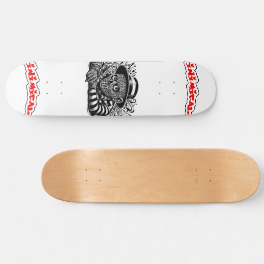 Einbrecher Skateboard (Horizontal)