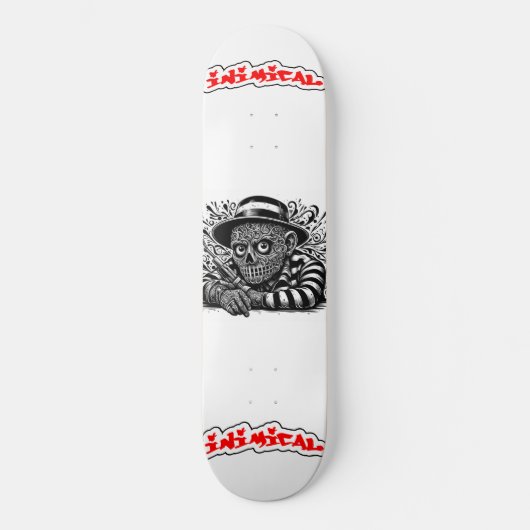 Einbrecher Skateboard (Vorderseite)