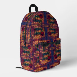 Einbruch Bedruckter Rucksack
