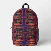 Einbruch Bedruckter Rucksack (Vorderseite)