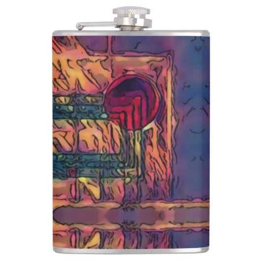 Einbruch Flachmann (Vorderseite)