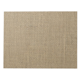 Einbruch in Naturbeige Notizblock