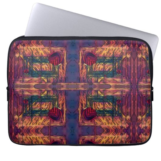 Einbruch Laptopschutzhülle (Vorderseite)