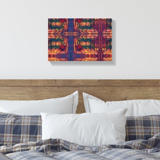 Einbruch Leinwanddruck (Insitu (Schlafzimmer))