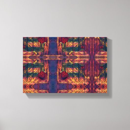 Einbruch Leinwanddruck (Vorderseite)