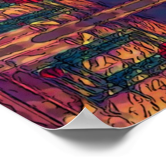 Einbruch Poster (Ecke)