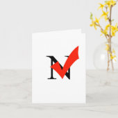 Einchecken Karte (Gelbe Blume)