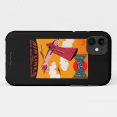 Eindecker-Plakat der Farman Case-Mate iPhone Hülle (Rückseite (Horizontal))