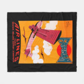 Eindecker-Plakat der Farman Fleecedecke (Vorderseite (Horizontal))