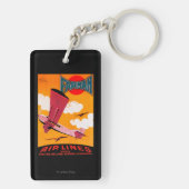 Eindecker-Plakat der Farman Schlüsselanhänger (Rückseite)