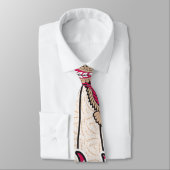 Eindesign-Schlips | Lebendige Paisley-Muster-Optik Krawatte (Gebunden)