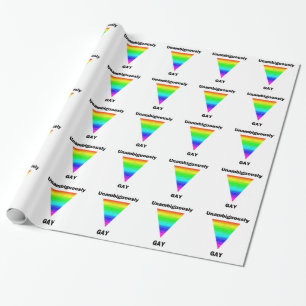 Eindeutig homosexuell geschenkpapier