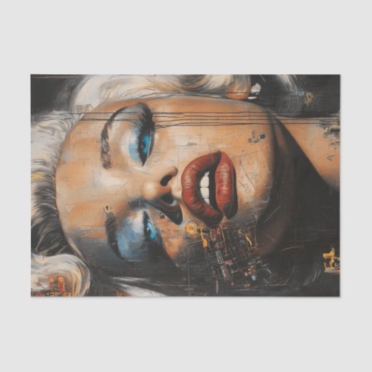 Eindeutige Designs2 Seidenpapier (Vorderseite)