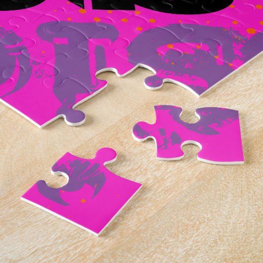 Eindeutiger benutzerdefinierbarer Name | Spaß farb Puzzle (Seite)