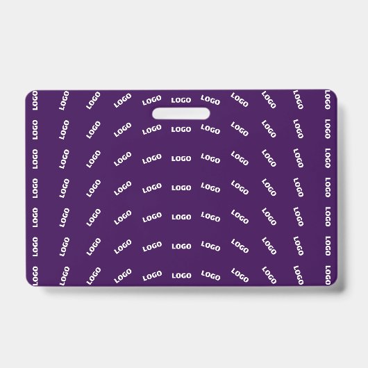 Eindeutiges Logo oder jedes hochgeladene Bildmuste Ausweis (Vorderseite)