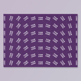 Eindeutiges Logo oder jedes hochgeladene Bildmuste Seidenpapier