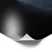 Eindhoven street & Catharinakerk, Niederlande Fotodruck (Ecke)